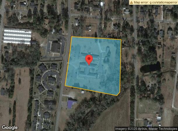  703 S Walnut St, Fairmont, NC Parcel Map