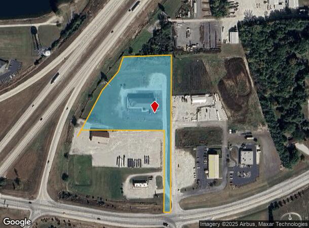  730 W Logan St, Markle, IN Parcel Map