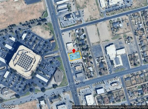  3400 N Big Spring St, Midland, TX Parcel Map