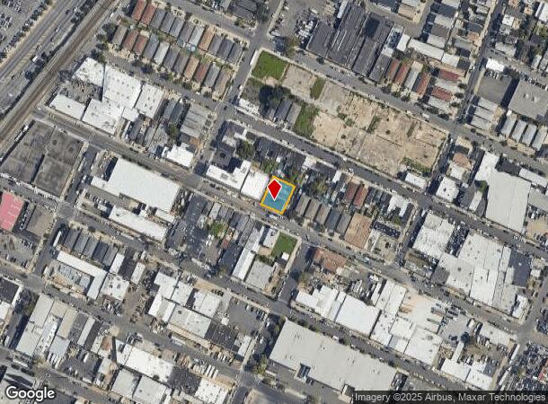  172 Emmet St, Newark, NJ Parcel Map