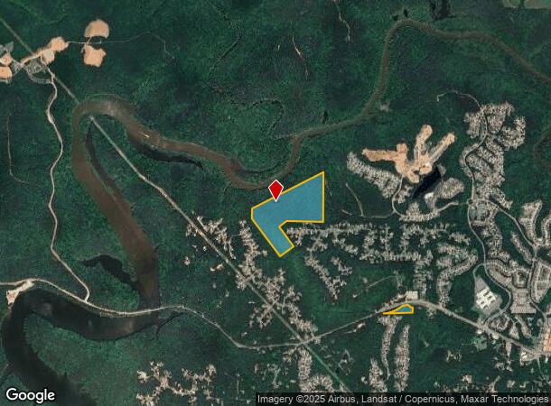 7351 Knox Bridge Hwy, Canton, GA Parcel Map