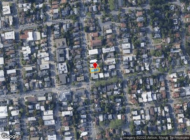  1543 Spruce St, Berkeley, CA Parcel Map