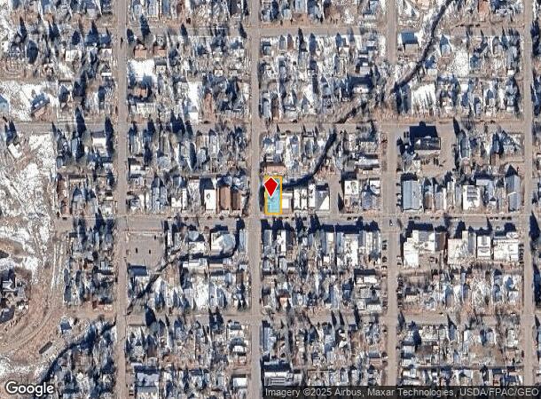 201 Elk Ave, Crested Butte, CO Parcel Map