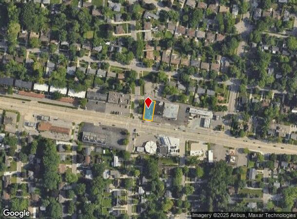  1490 Washtenaw Rd, Ypsilanti, MI Parcel Map