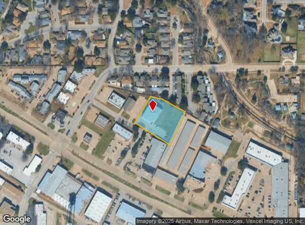  3533 Marathon St, Pantego, TX Parcel Map