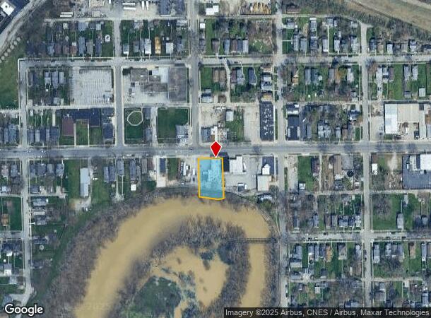  1429 W Main St, Fort Wayne, IN Parcel Map