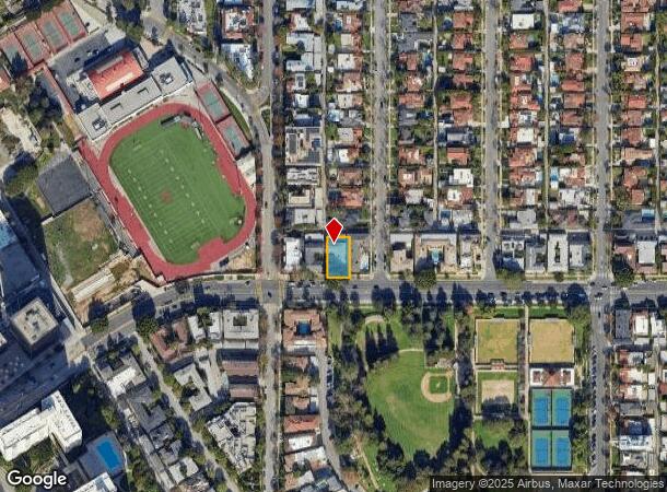  9741 W Olympic Blvd, Beverly Hills, CA Parcel Map