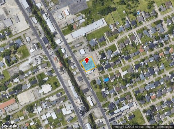 6509 W Park Ave, Houma, LA Parcel Map