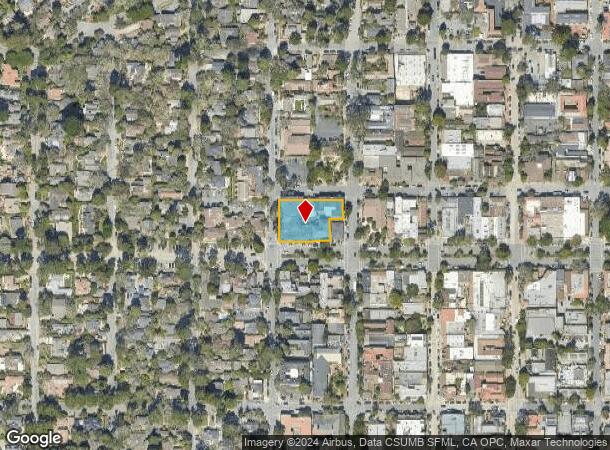  Monte Verde St, Carmel, CA Parcel Map