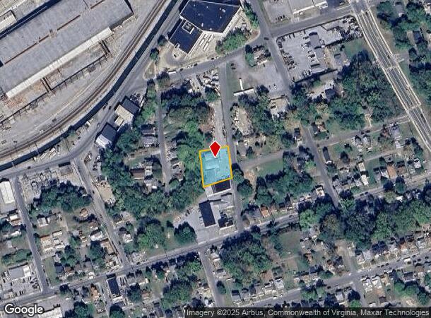  225 11Th St Se, Roanoke, VA Parcel Map