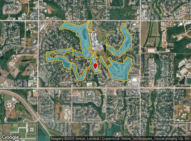  2021 Crossgate Dr, Lawrence, KS Parcel Map