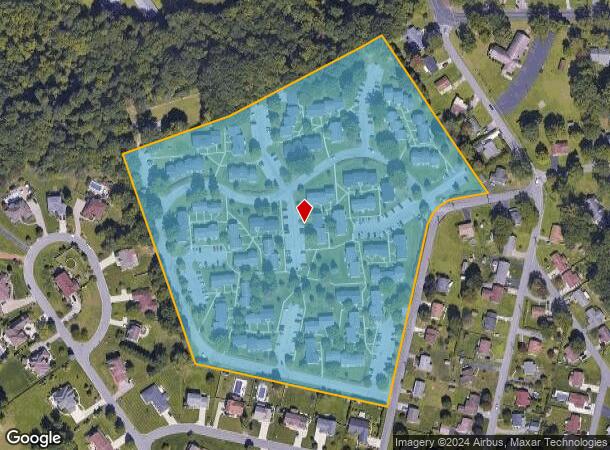  1005 Aspen Woods Ln, Johnstown, PA Parcel Map