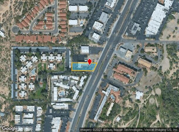  5931 N Oracle Rd, Tucson, AZ Parcel Map