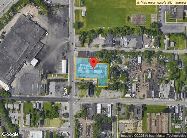  1791 Fillmore Ave, Buffalo, NY Parcel Map