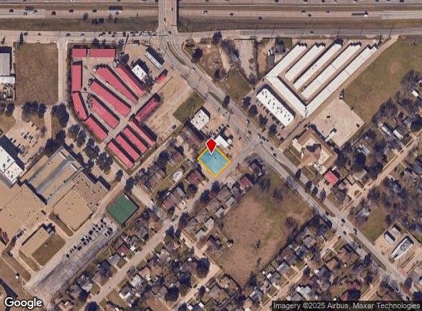1839 Ridgeview St, Mesquite, TX Parcel Map