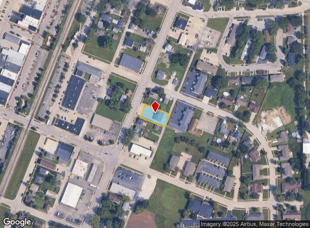  58 N Locust St, Manteno, IL Parcel Map