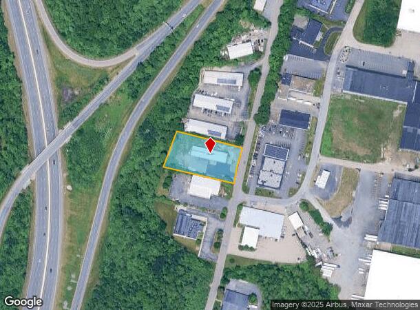  251 Brooks St, Worcester, MA Parcel Map