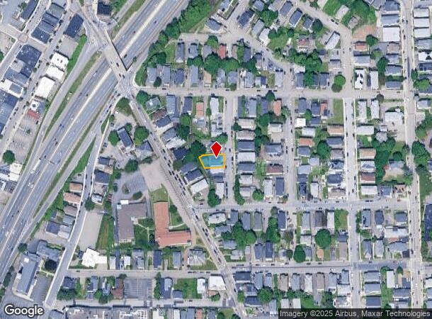18 Blanche St, Worcester, MA Parcel Map