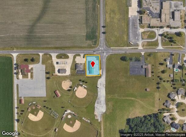 1495 W Main St, Mt Zion, IL Parcel Map