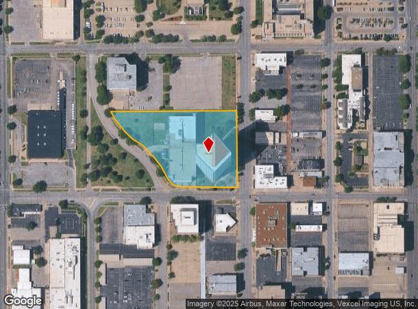  301 N Main St, Wichita, KS Parcel Map