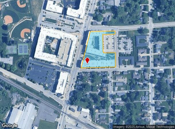 5801 Green St, Brownsburg, IN Parcel Map