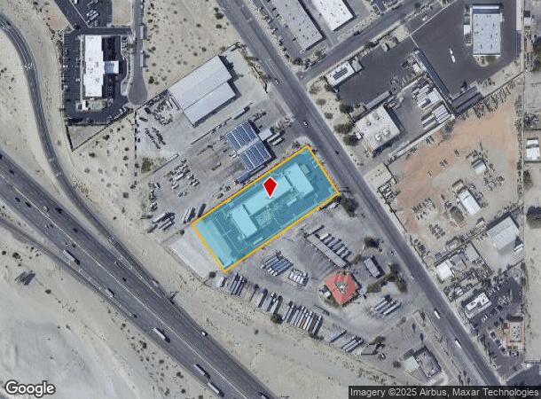  72215 Varner Rd, Thousand Palms, CA Parcel Map