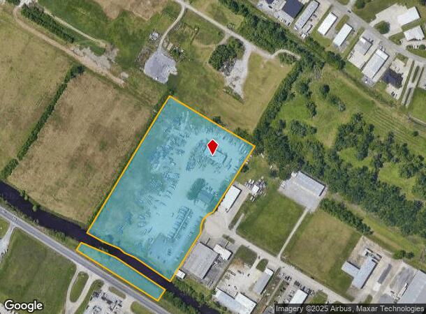 172 N Lacarpe Cir, Houma, LA Parcel Map