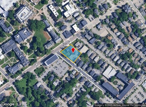  931 Main St, Worcester, MA Parcel Map