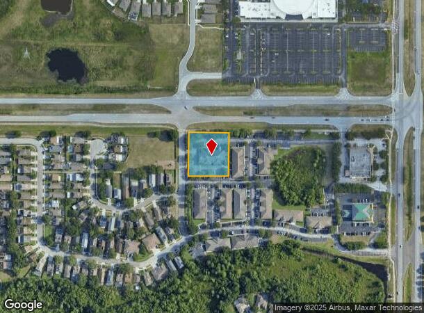 8740 Mitchell Blvd, New Port Richey, FL Parcel Map