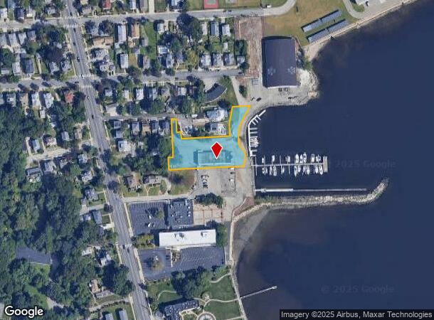  1128 Narragansett Blvd, Cranston, RI Parcel Map