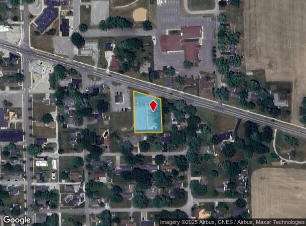 214 E Delphi Pike, Sweetser, IN Parcel Map