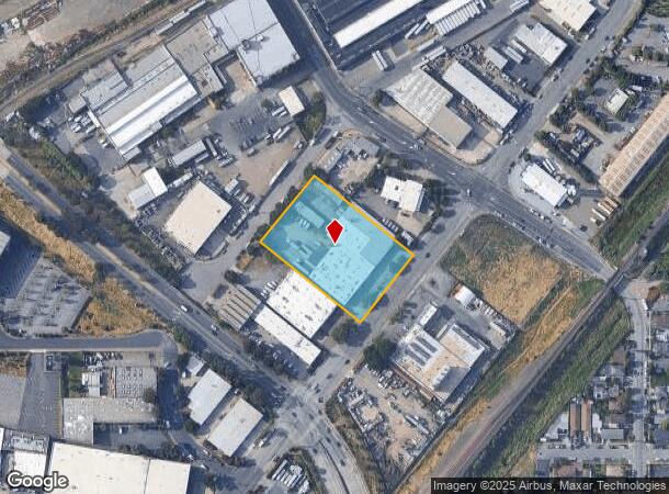  1063 Hensley St, Richmond, CA Parcel Map