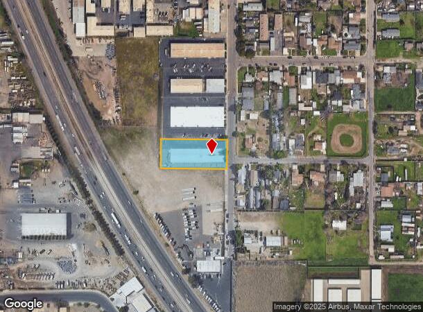 1075 S Soderquist Rd, Turlock, CA Parcel Map