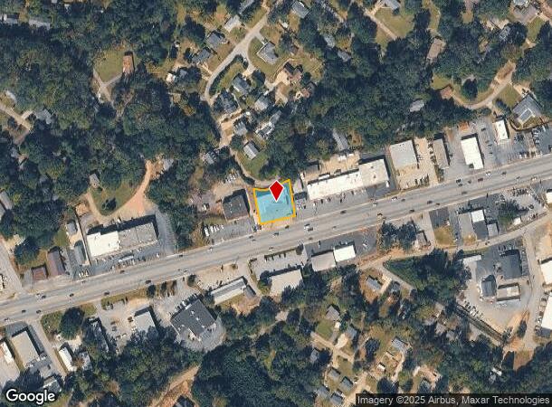  6804 Calhoun Memorial Hwy, Easley, SC Parcel Map