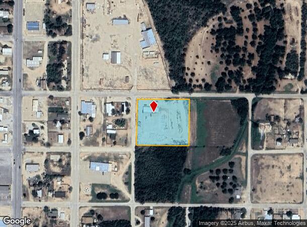  1608 17Th St, Snyder, TX Parcel Map