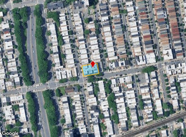  1300 Fteley Ave, Bronx, NY Parcel Map