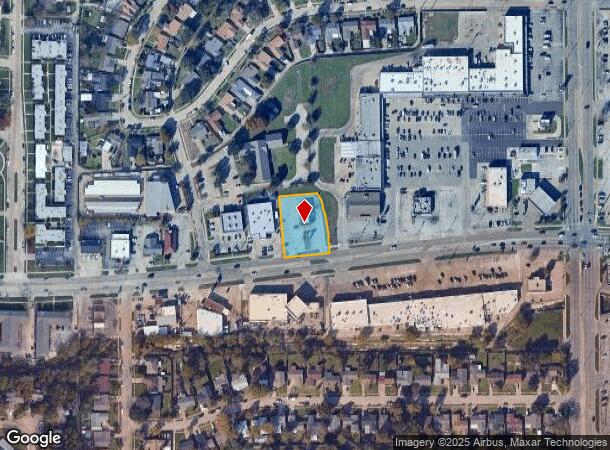  3701 W Walnut St, Garland, TX Parcel Map
