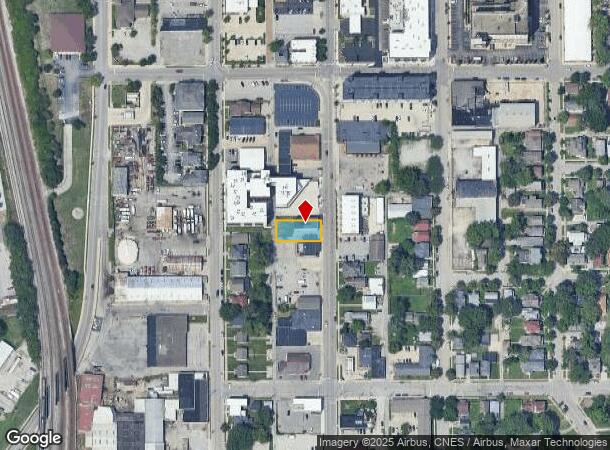  208 S 4Th St, Lafayette, IN Parcel Map