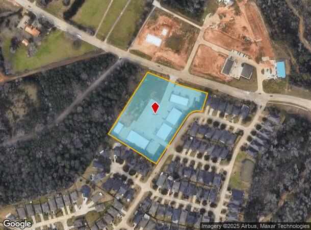 1909 Longmire Rd, Conroe, TX Parcel Map