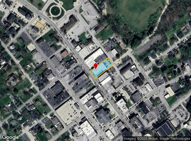  206 N Main St, London, KY Parcel Map