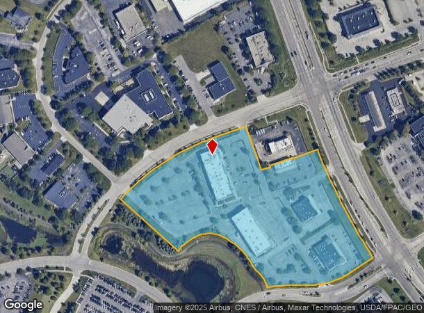  1025 Polaris Pkwy, Columbus, OH Parcel Map