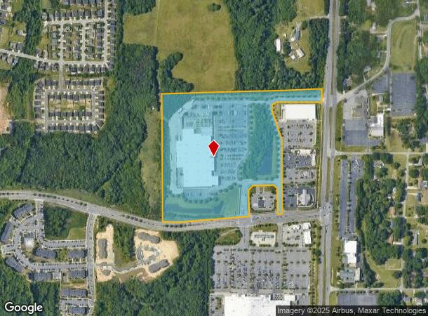 1450 Lumber Ln, Winston Salem, NC Parcel Map