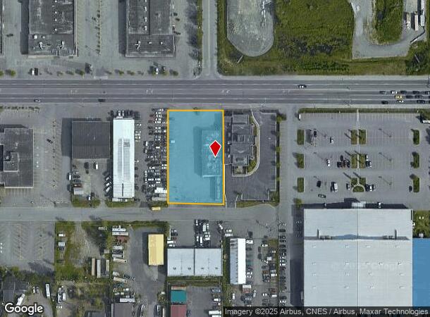  500 W Intl Airport Rd, Anchorage, AK Parcel Map