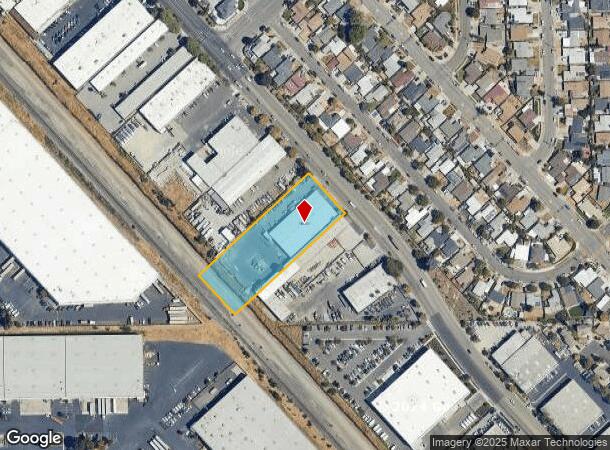  27577 Industrial Blvd, Hayward, CA Parcel Map