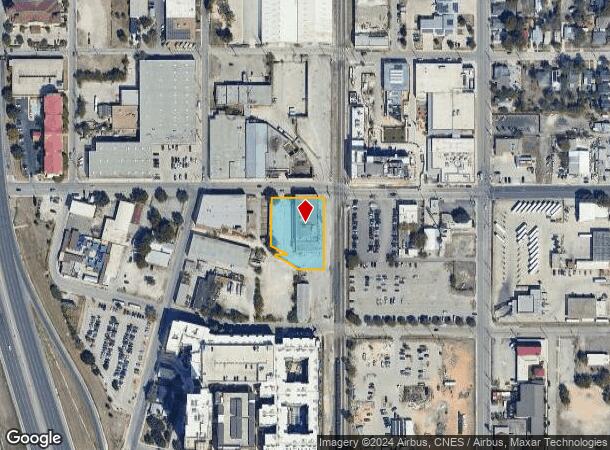  1226 E Houston St, San Antonio, TX Parcel Map