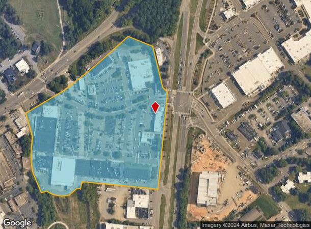  1490 Fordham Blvd, Chapel Hill, NC Parcel Map