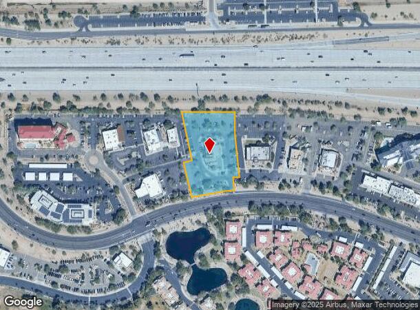  6610 E Superstition Springs Blvd, Mesa, AZ Parcel Map