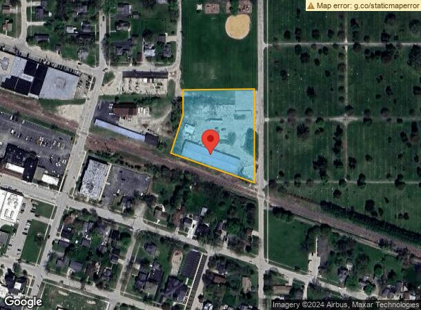  136 N East St, Marengo, IL Parcel Map