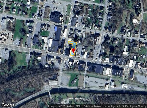  134 W Main St, Hancock, MD Parcel Map