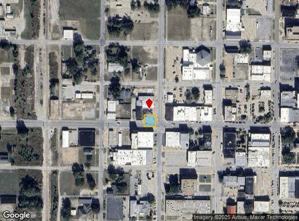  401 W 6Th St, Okmulgee, OK Parcel Map
